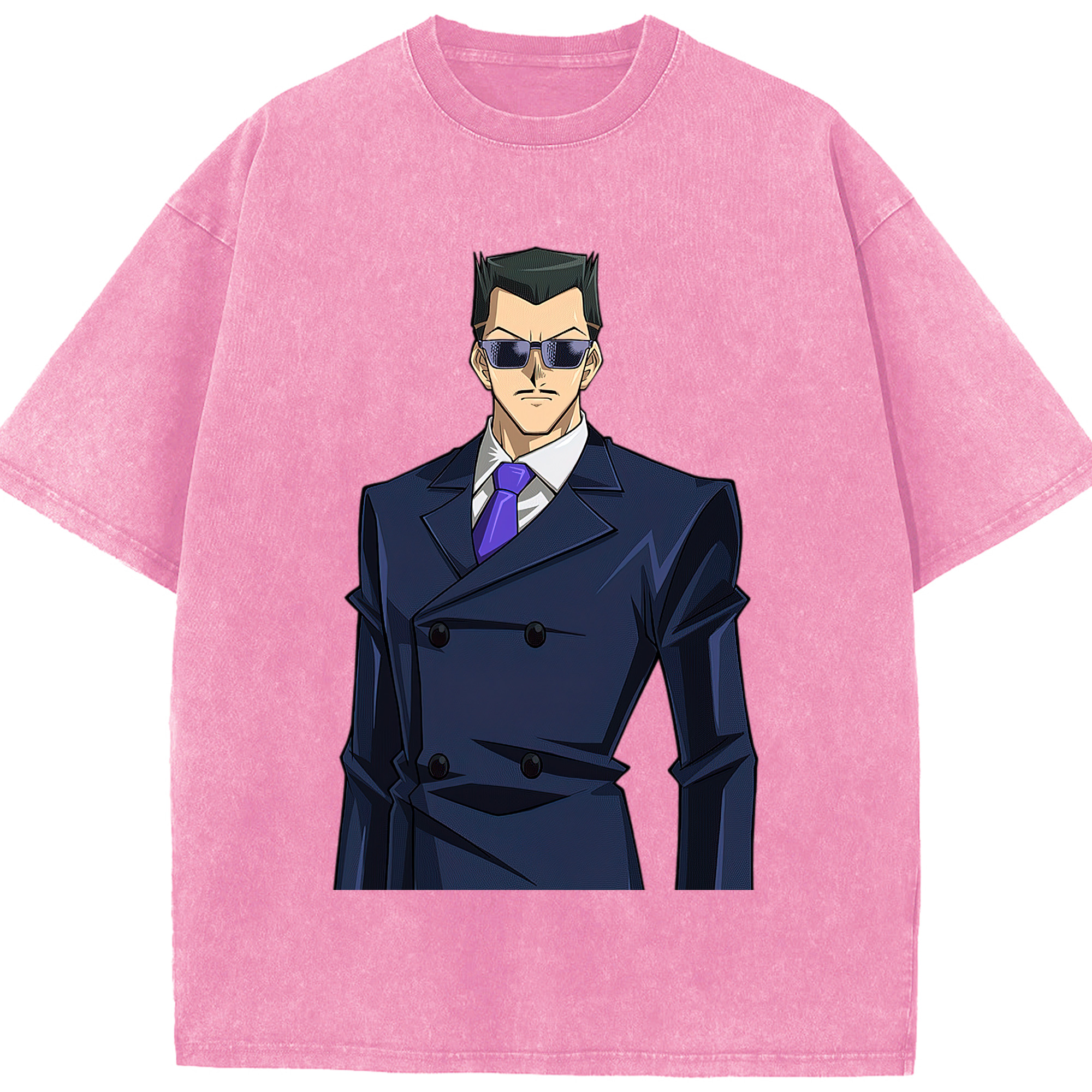 （画像用） 遊☆戯☆王 Yu-Gi-Oh! 綿100% ヴィンテージ風 半袖Tシャツ（フロントプリント）